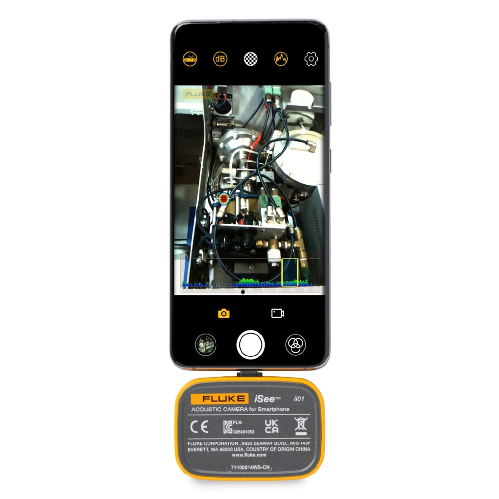 Fluke iSee™ ii01 - Cámara acústica Fluke iSee™ para móviles