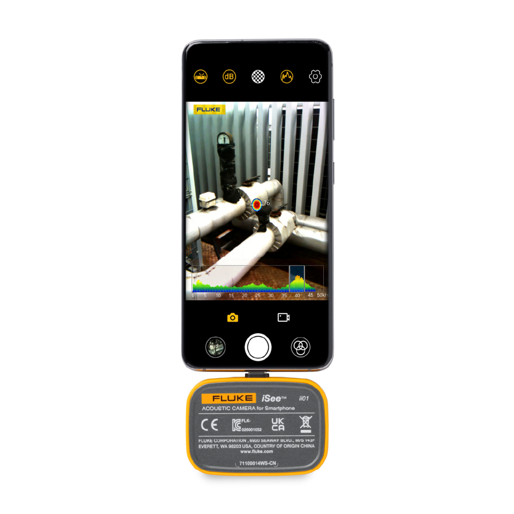 Fluke iSee™ ii01 - Cámara acústica Fluke iSee™ para móviles