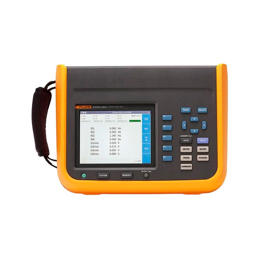 Fluke Norma Serie 6000 - Analizadores de potencia portátiles 