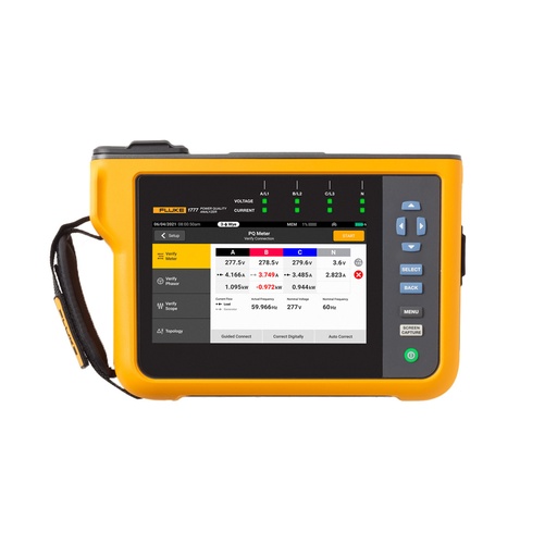 Familia  Fluke 1777  - Analizadores trifásicos de calidad eléctrica