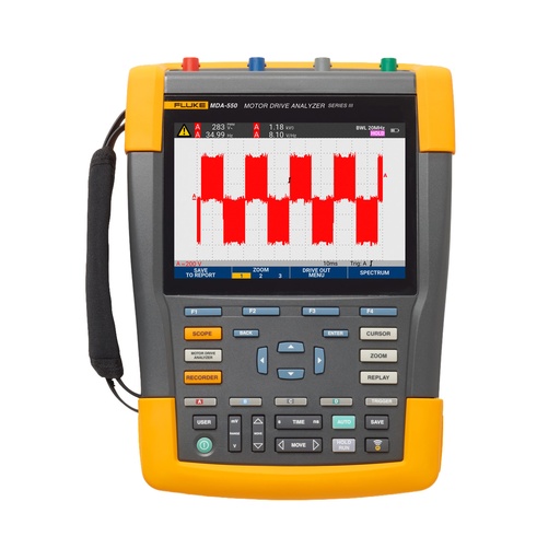 Fluke MDA-550 serie III - Analizador de variadores de velocidad